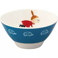 【日本YAMAKA】Moomin嚕嚕米 陶瓷飯碗290ml ‧ 小不點(藍)