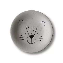 【日本Awasaka】MoguMogu動物 陶瓷淺盤16.5cm ‧ 獅子