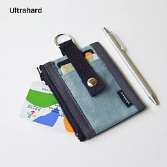 Ultrahard 簡約隨身ID卡夾零錢包/證件套 ─ 水藍