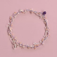 【MIYUKI FACTORY】串珠項鍊手作材料包 ‧ 葡萄×Long Drop Beads