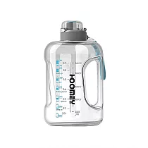 HOOMEY 運動健身超大容量水壺 2500ml Tritan水壺(多色可選) 透明