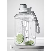 【ROAR】運動健身超大容量水壺 2500ml(多色可選) 雲朵白