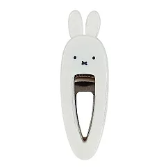 【日本正版授權】米飛兔 造型髮夾 髮夾/瀏海髮夾/瀏海夾 Miffy/米菲兔 ─ 米色款