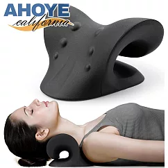 【AHOYE】重力肩頸放鬆器 (肩頸按摩器 拉伸器 按摩枕頭 頸椎牽引器)