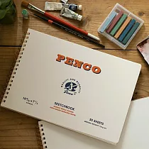 【日本HIGHTIDE】Penco 素描本B5 ‧ 並口(121gsm/50張)