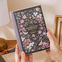 【wwiinngg】精緻燙金線裝筆記本(空白+方格)─暮紫飛鳥