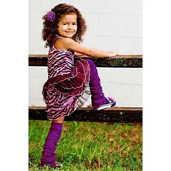 澳洲Huggalugs創意手襪套,荷葉邊Purpleberry,時尚實惠的選擇!