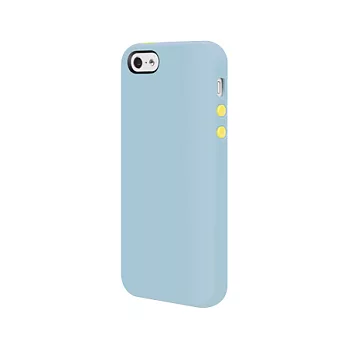 SwitchEasy Colors iPhone5彩色矽膠保護套 -淡藍