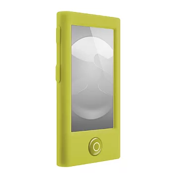 SwitchEasy Colors iPod Nano7代彩色矽膠保護套-黃綠