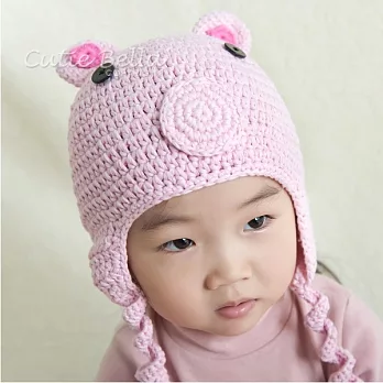 Cutie Bella手工編織帽Piggy