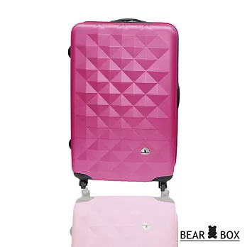 Bear Box《晶鑽系列》ABS 霧面★輕硬殼旅行箱【28吋】桃28吋桃