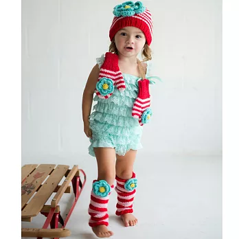 澳洲Huggalugs創意手襪套,編織款Ziggy-Festive