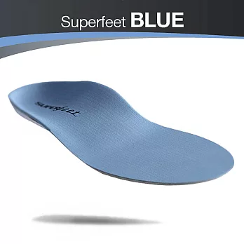 【美國SUPERfeet】健康超級鞋墊-藍色 J