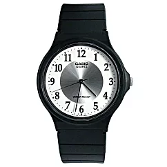 CASIO 卡西歐MQ─24極簡時尚指針中性錶─ 白面同心圓 7B3