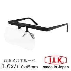 鋼彈模型上色 閱讀書報推薦【日本 I.L.K.】1.6x/110x45mm 日本製大鏡面眼鏡式放大鏡 #HF─30D