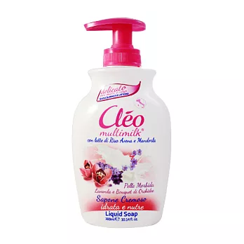 Cleo輕柔雙效香氛液體皂-薰衣草與蘭花300ml