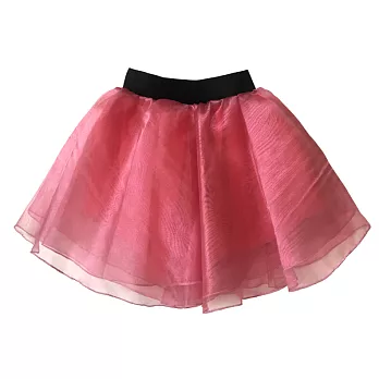 Cutie Bella典雅風歐根紗裙/短裙/內搭裙/鬆緊裙Dusty Pink(100CM)