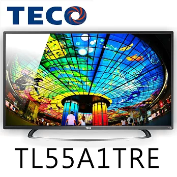 TECO東元 55吋 IPS+DTS水燦光液晶顯示器+視訊盒(TL55A1TRE) (含基本運費+基本桌裝)