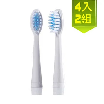 日本PRO SONIC NEO 電動超音波牙刷替換刷頭(山切型)-4入2組