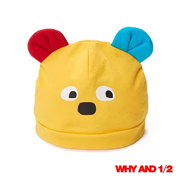 WHY AND 1/2 mini 普普熊嬰兒帽 多色可選46黃色