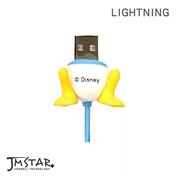 Lightning 傳輸線 迪士尼 正版授權 Apple MFI原廠認證 屁屁傳輸線 USB 充電線-L-唐老鴨