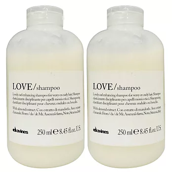 DAVINES達芬尼斯 甜愛捲俏洗髮乳 250ml (2入)