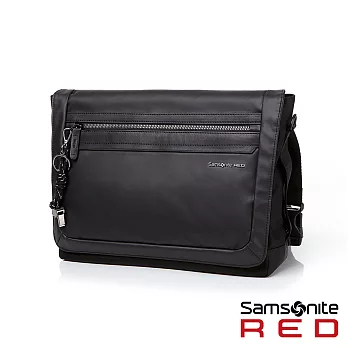 Samsonite RED GLENDALEE 運動時尚郵差包(黑)