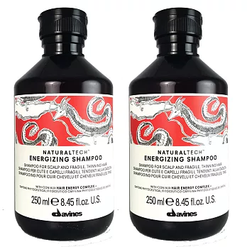 Davines達芬尼斯 能量豐茂洗髮露250ml(2入)