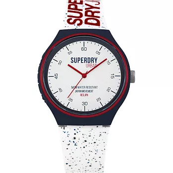 Superdry極度乾燥宇宙之星運動腕錶-SYG227W
