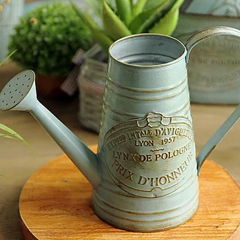 【Meric Garden】歐式仿舊復古雜貨風鐵藝裝飾花器 (花灑澆水罐)