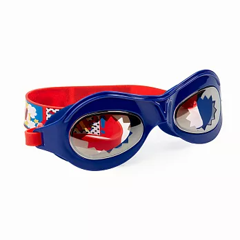美國Bling2o 兒童造型泳鏡 驚奇超人系列－藍/紅色藍/紅色