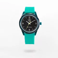 Q&Q SmileSolar 太陽能手錶 春夏玩色系列─011 這是綠/40mm
