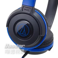 鐵三角 ATH─S100 輕量型耳機 SJ─11更新版 藍色