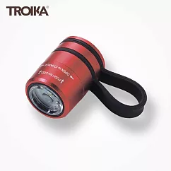 德國TROIKA夾式磁鐵磁吸安全警示燈ECO RUN隨身照明燈超迷你手電筒TOR90紅色