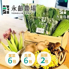 【永齡農場】有機蔬菜箱(大箱)