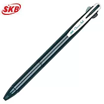 SKB復古2色按動中性筆黛綠+經典黑