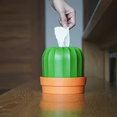 QUALY 仙人掌─捲筒衛生紙盒(橘)