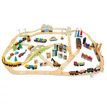 【美國Tender Leaf】濱海山城運輸軌道組(火車玩具)