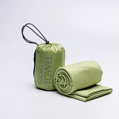 ROLLS|3.7倍超吸水 極速快乾毛巾─XL號 抹茶綠