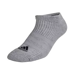 Adidas 3S PER N─S HC1P [AA2284] 踝襪 隱形襪 透氣 舒適 彈性 男女 灰黑 M 灰/黑