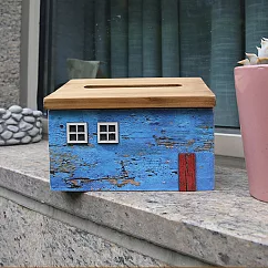 HiPEPPER簡約面紙盒─藍色小屋