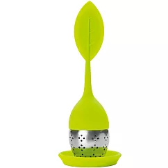 《IBILI》單葉漂浮濾茶器(綠) | 濾茶器 香料球 茶具