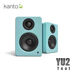 Kanto YU2 立體聲書架喇叭─藍色款