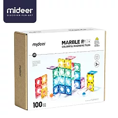《MiDeer》── 多彩透光磁力片(軌道遊戲組) ☆