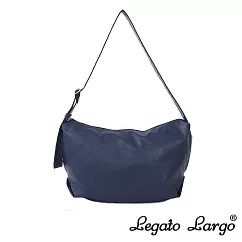 Legato Largo 半月形 可水洗單肩斜背包 Regular size─ 深藍