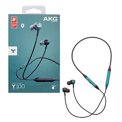 AKG Y100 WIRELESS 原廠無線入耳式藍牙耳機 ─ 綠 (台灣公司貨) 綠色