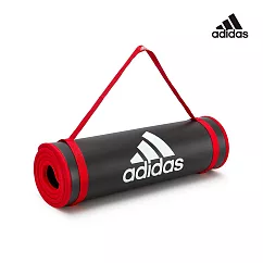 Adidas 專業加厚訓練運動墊─10mm(兩色可選) 紅色