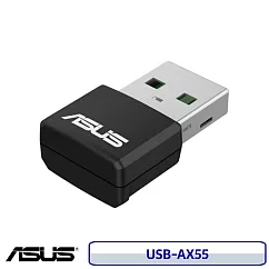 ASUS 華碩 USB─AX55 NANO 雙頻 AX1800 Wi─Fi 6 USB 無線網路卡