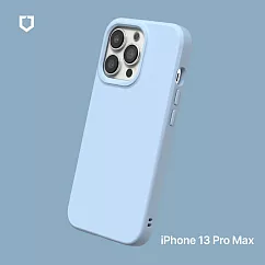 犀牛盾 iPhone 13 Pro Max (6.7吋) SolidSuit 經典防摔背蓋手機保護殼─ 冰河藍
