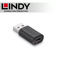 LINDY 林帝 USB 3.2 Gen2 Type─A/公 to Type─C/母 轉接頭 (41904)